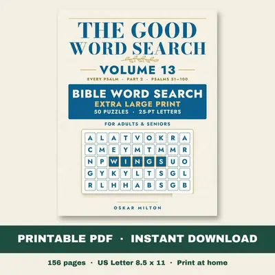 The Good Word Search, Volume 13: Every Psalm, Part 2, PDF