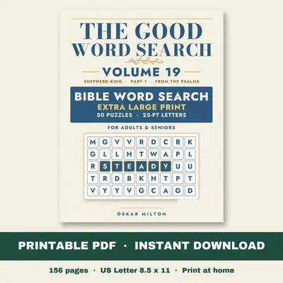 The Good Word Search, Volume 19: Shepherd King, Part 1, PDF