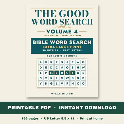 The Good Word Search, Volume 4: Quiet Waters, PDF
