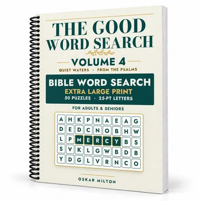 The Good Word Search, Volume 4: Quiet Waters, spiral-bound