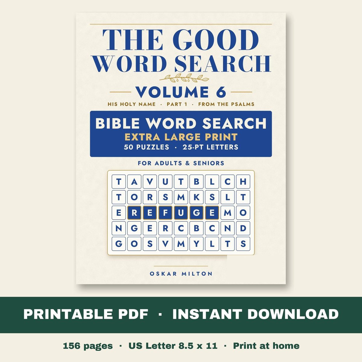 The Good Word Search, Volume 6: His Holy Name, Part 1, PDF, cover