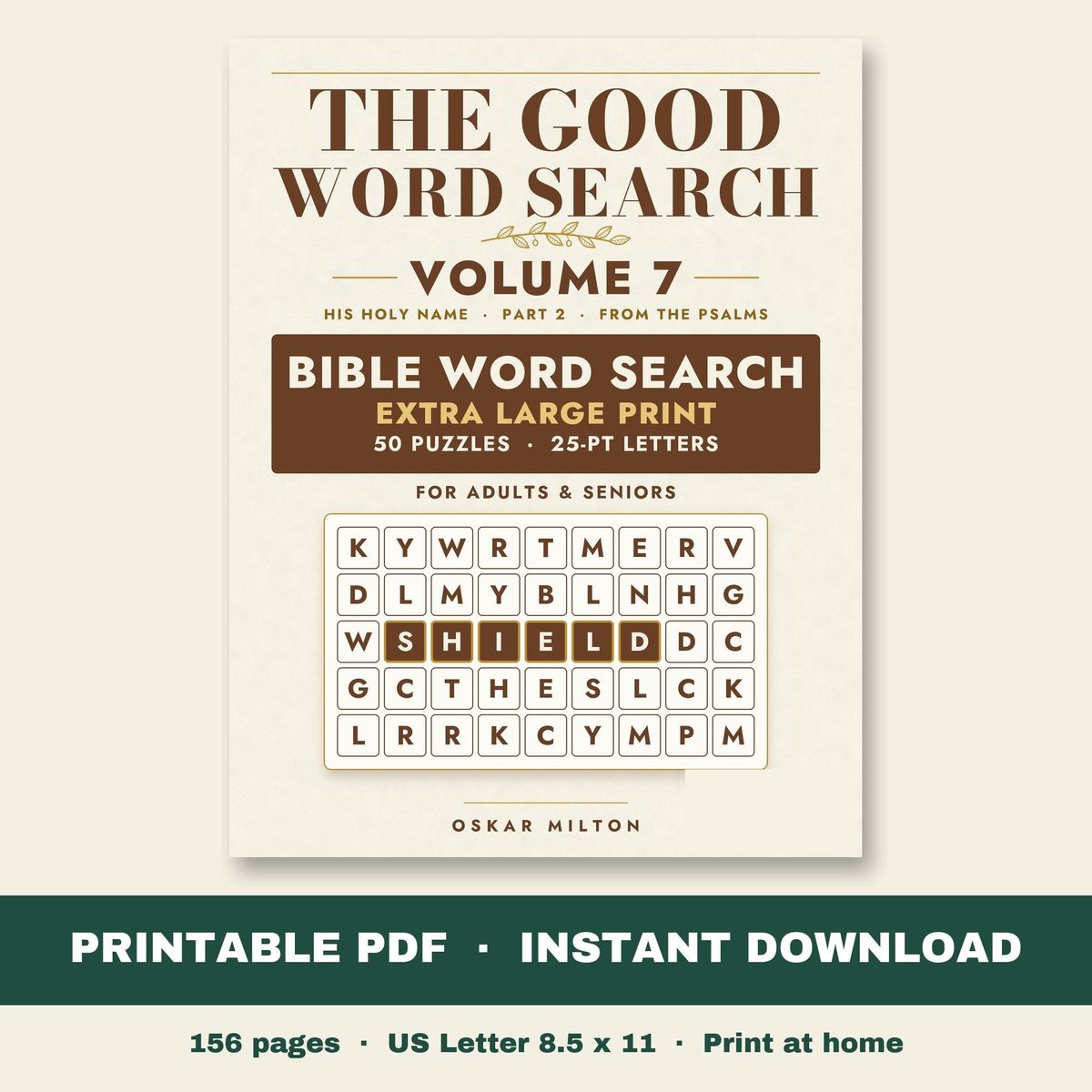 The Good Word Search, Volume 7: His Holy Name, Part 2, PDF, cover