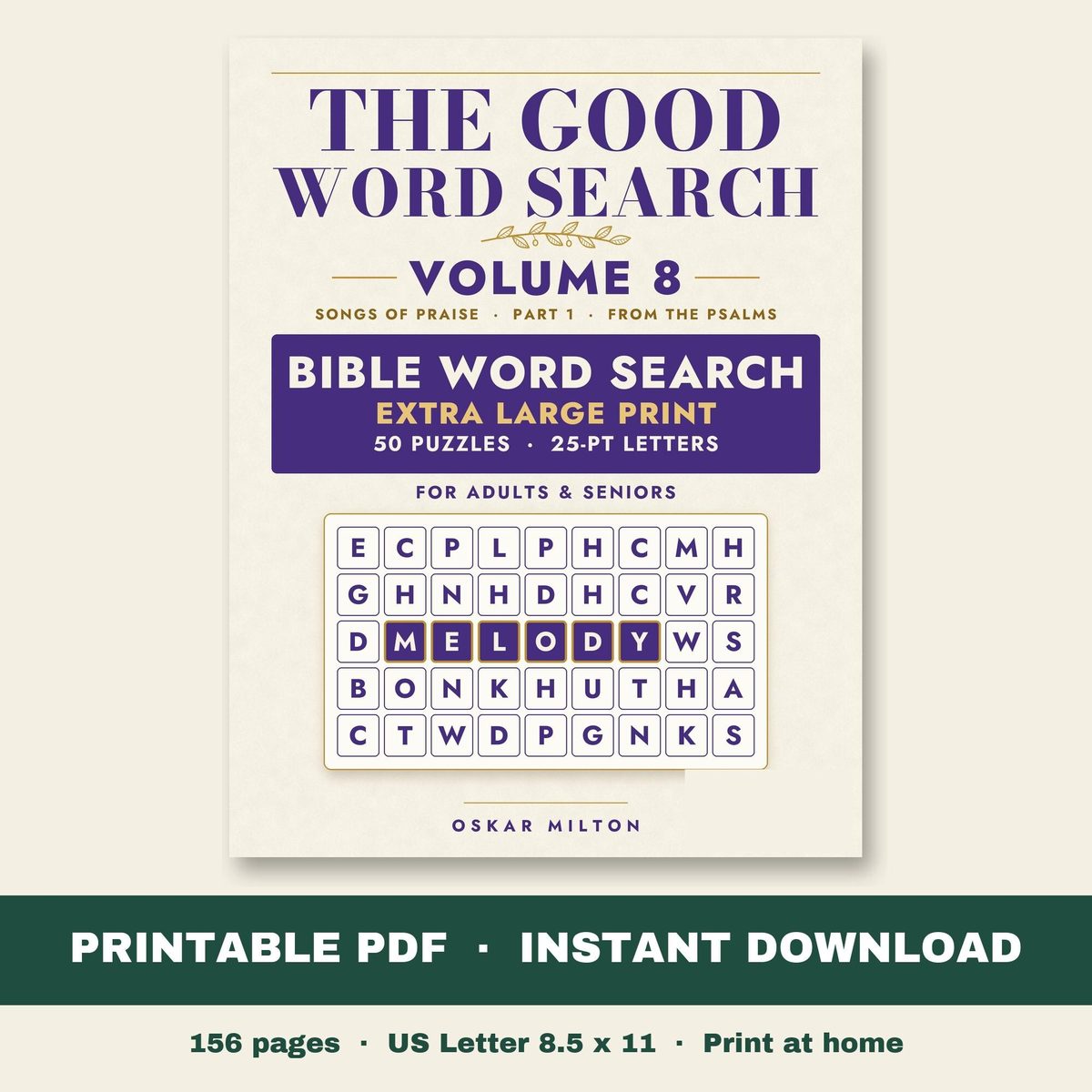 The Good Word Search, Volume 8: Songs of Praise, Part 1, PDF, cover
